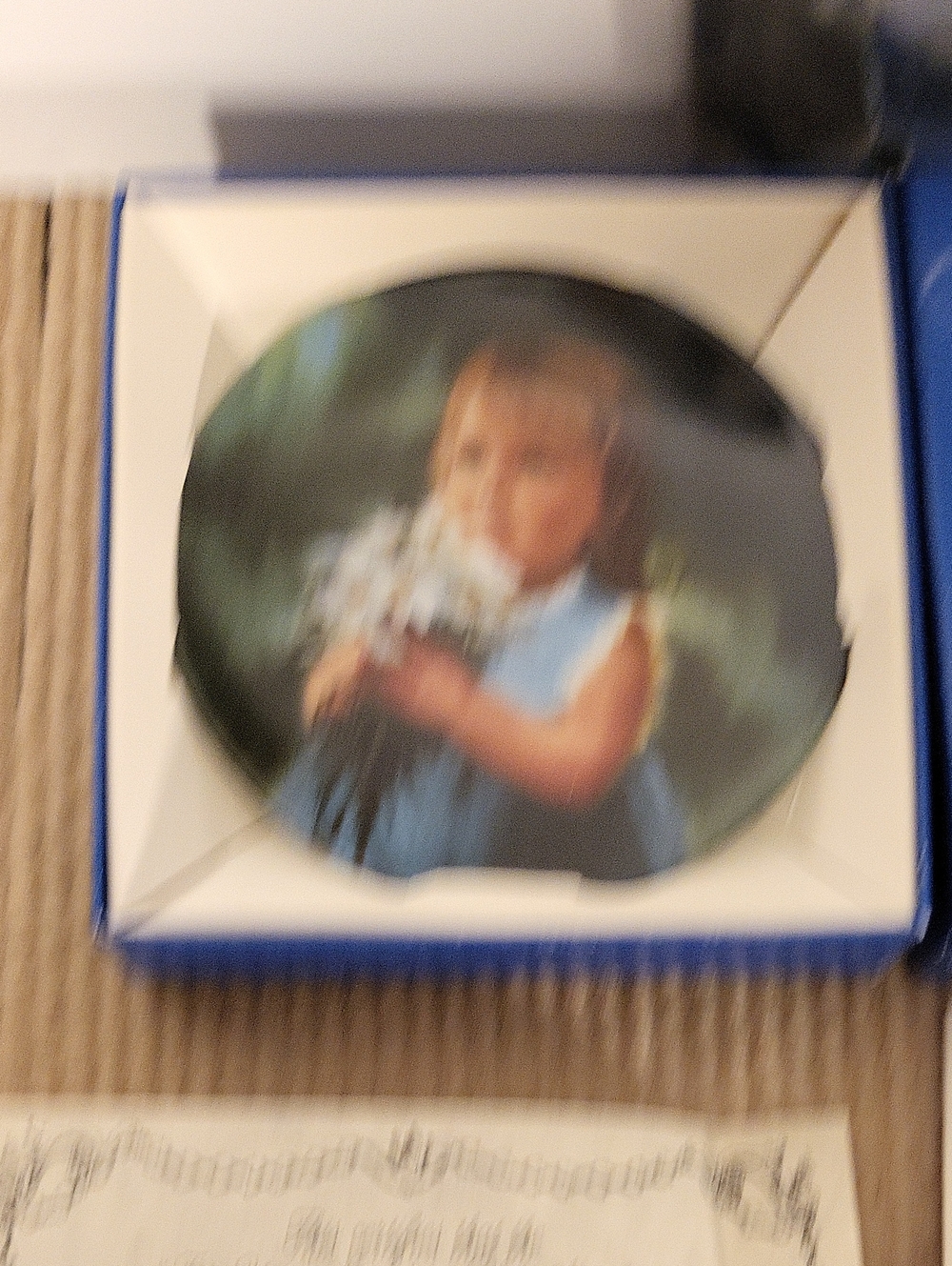Donald Zolan "For You" Miniature Plate